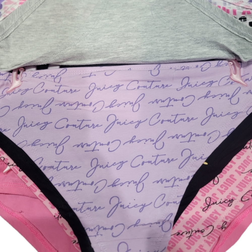 Juicy Couture 7 pair of cheekini panties - Picture 2 of 16